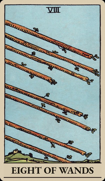 Eight of Wands