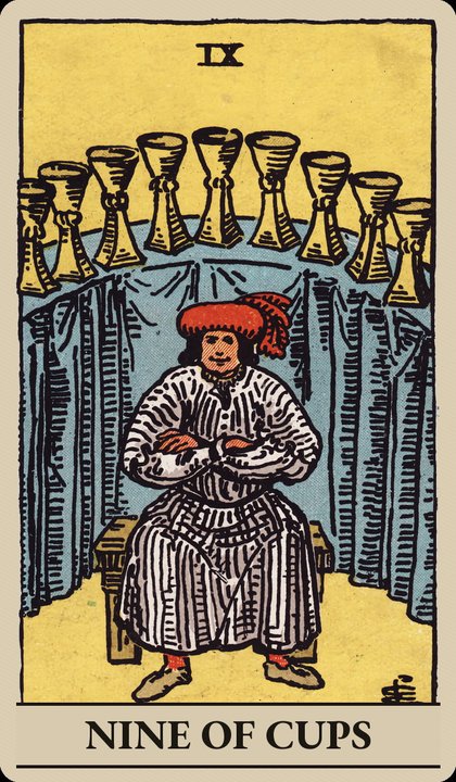 Nine of Cups