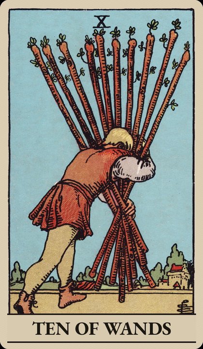 Ten of Wands