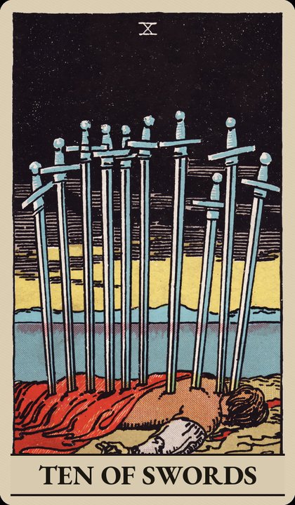Ten of Swords